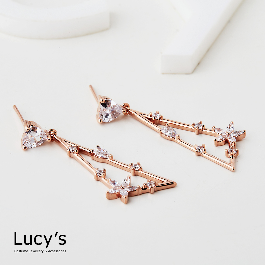 永恆花季 耳環 (二色) (125230/125231)