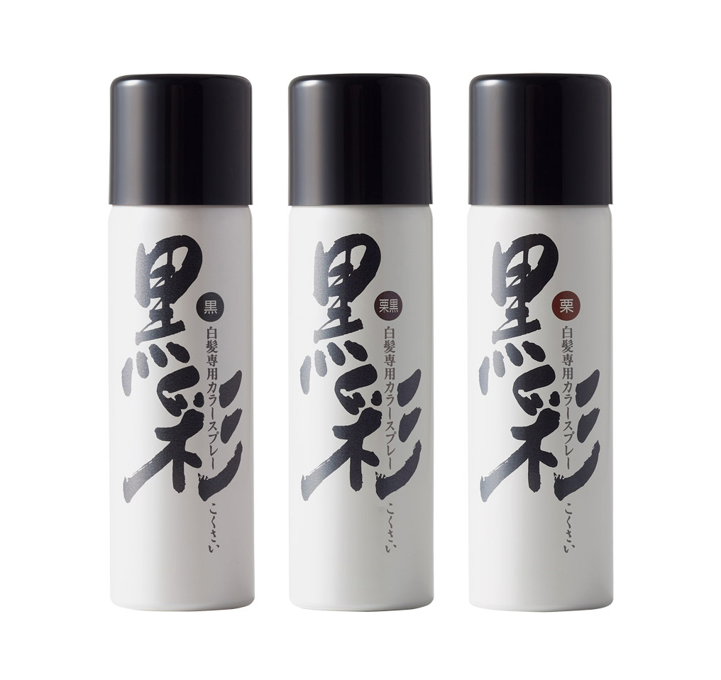 台灣黑彩噴髮劑