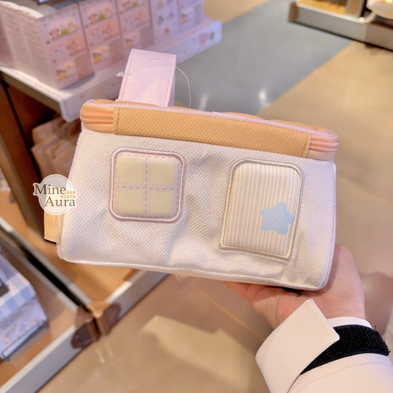 達菲 Duffy 與好友們 小小伙伴系列 可琦安 餅乾 CookieAnn 文具 筆袋 收納包 -上海迪士尼樂園