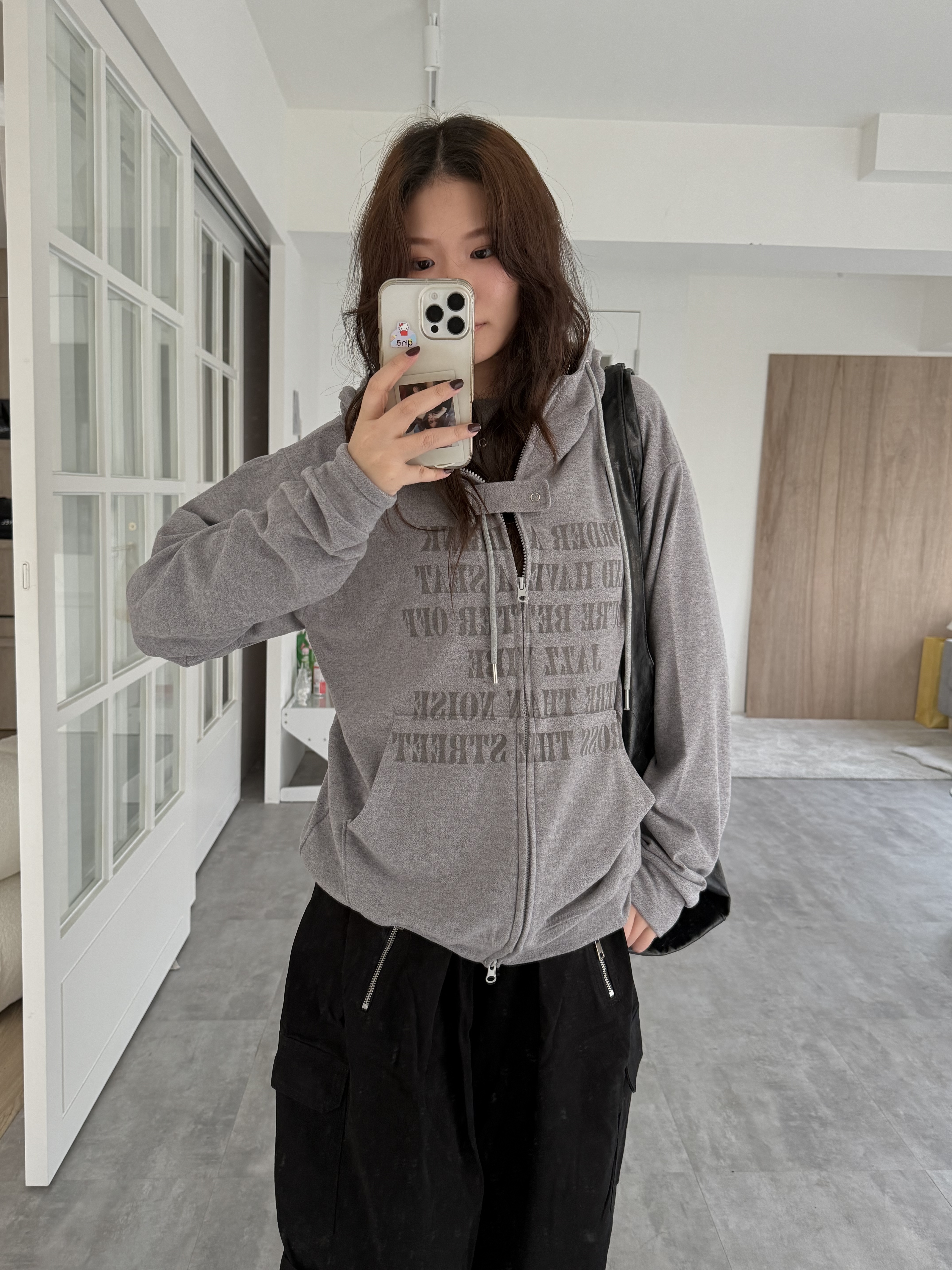 Q10(設計品牌)/酷帥 短絨連帽外套