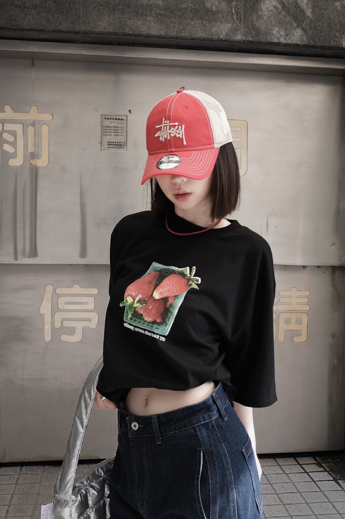 STUSSY BERRIES TEE 草莓 LOGO 熱門款 短T