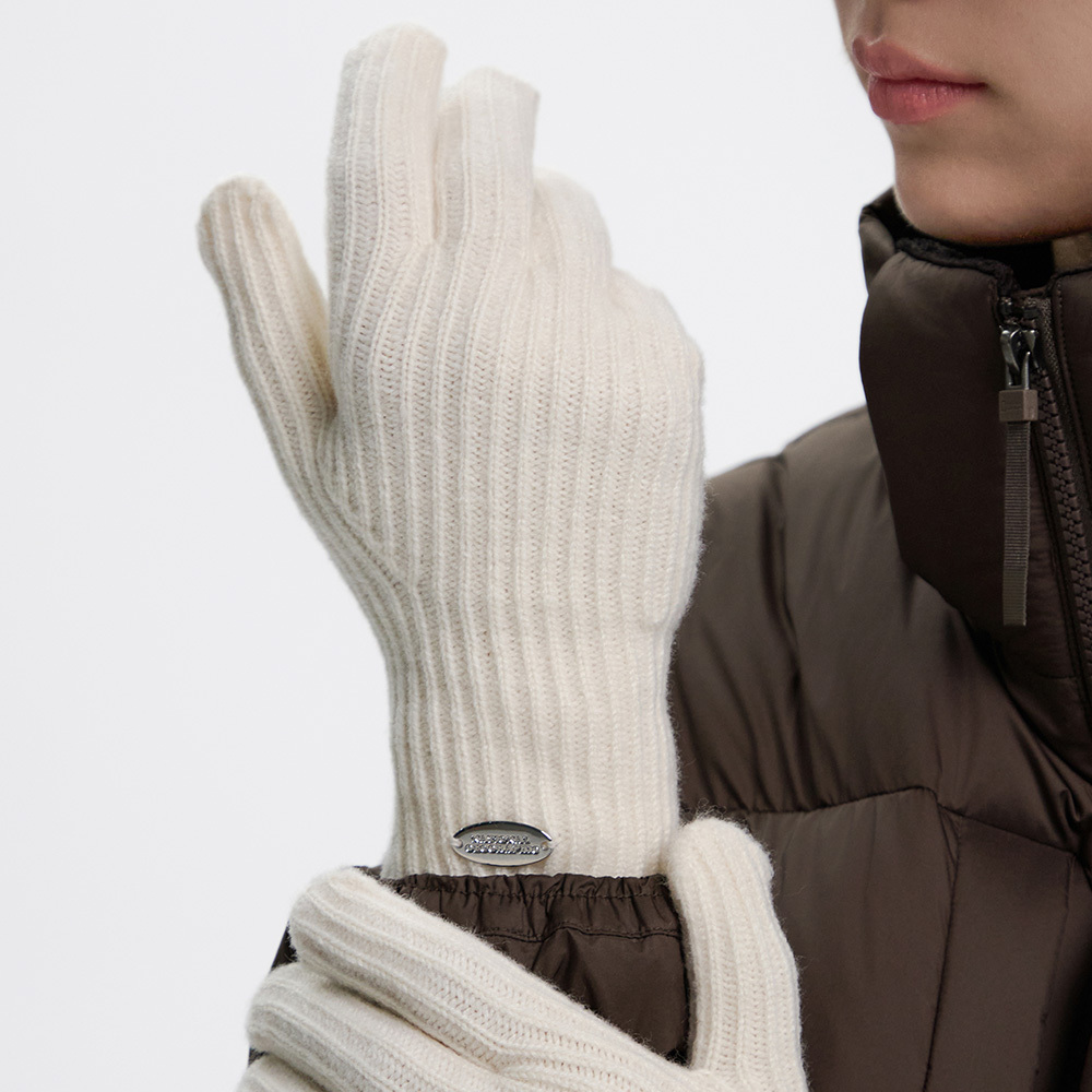 COZY Knit Gloves - IVORY