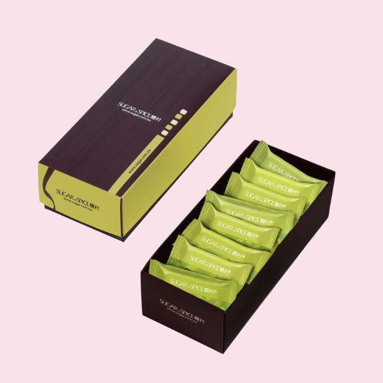 抹茶牛軋糖 - 時尚輕巧伴手禮盒 QD12-180 - 糖村