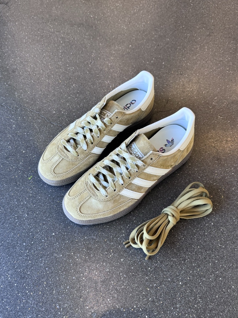 ADIDAS HANDBALL SPEZIAL 調色盤系列 銀杏黃 編織鞋帶 男女鞋 KI5939 / 預購