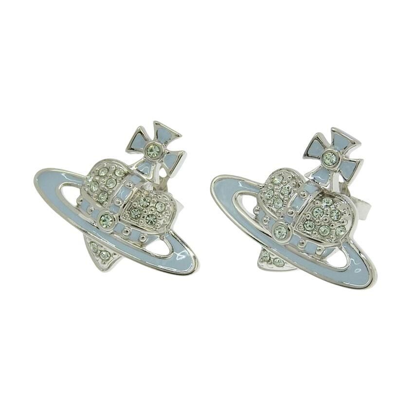 【直播】Vivienne Westwood LL110550 女裝愛心行星耳環