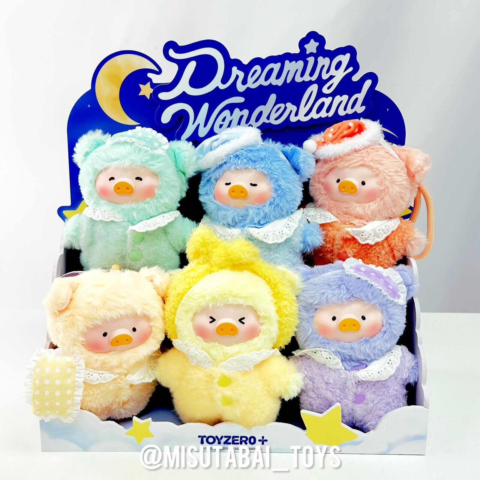 LuLu the Piggy - LuLu's Dreaming Wonderland Series PVC Plush Keychain (Blind Box)