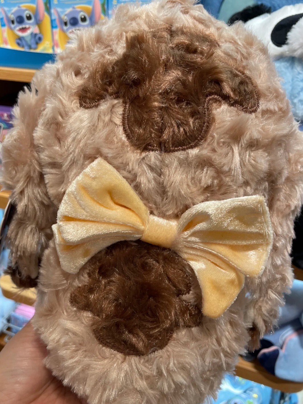 正版授權 迪士尼 史迪奇 巧克力香味 絨毛玩偶