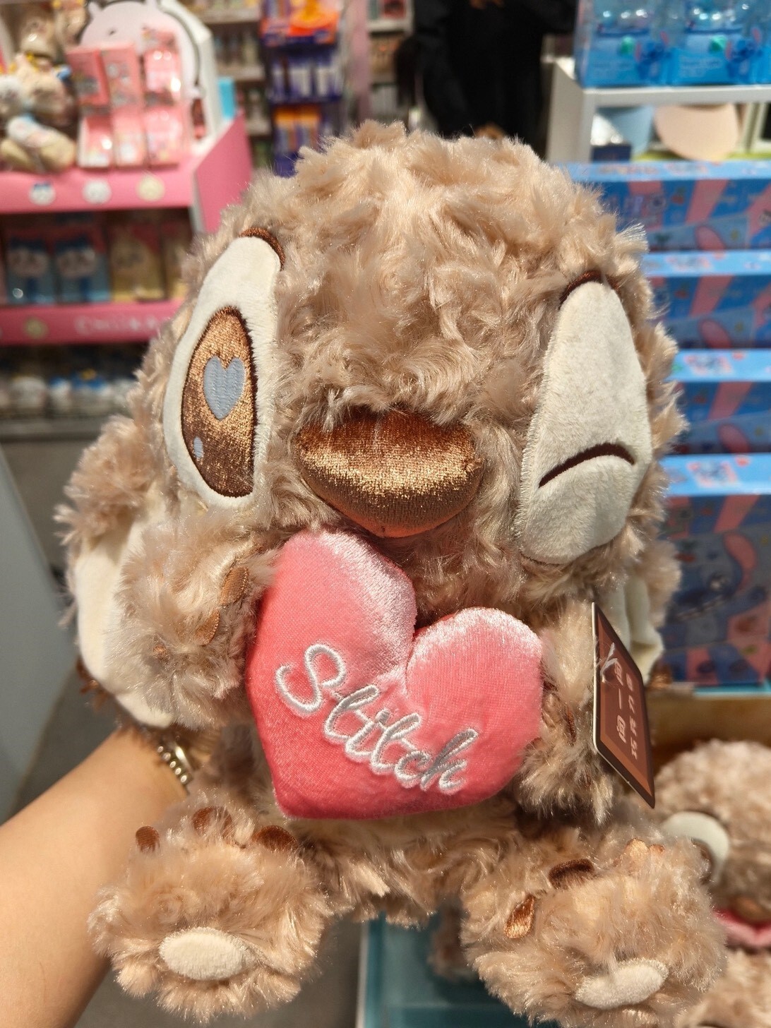 正版授權 迪士尼 史迪奇 巧克力香味 絨毛玩偶