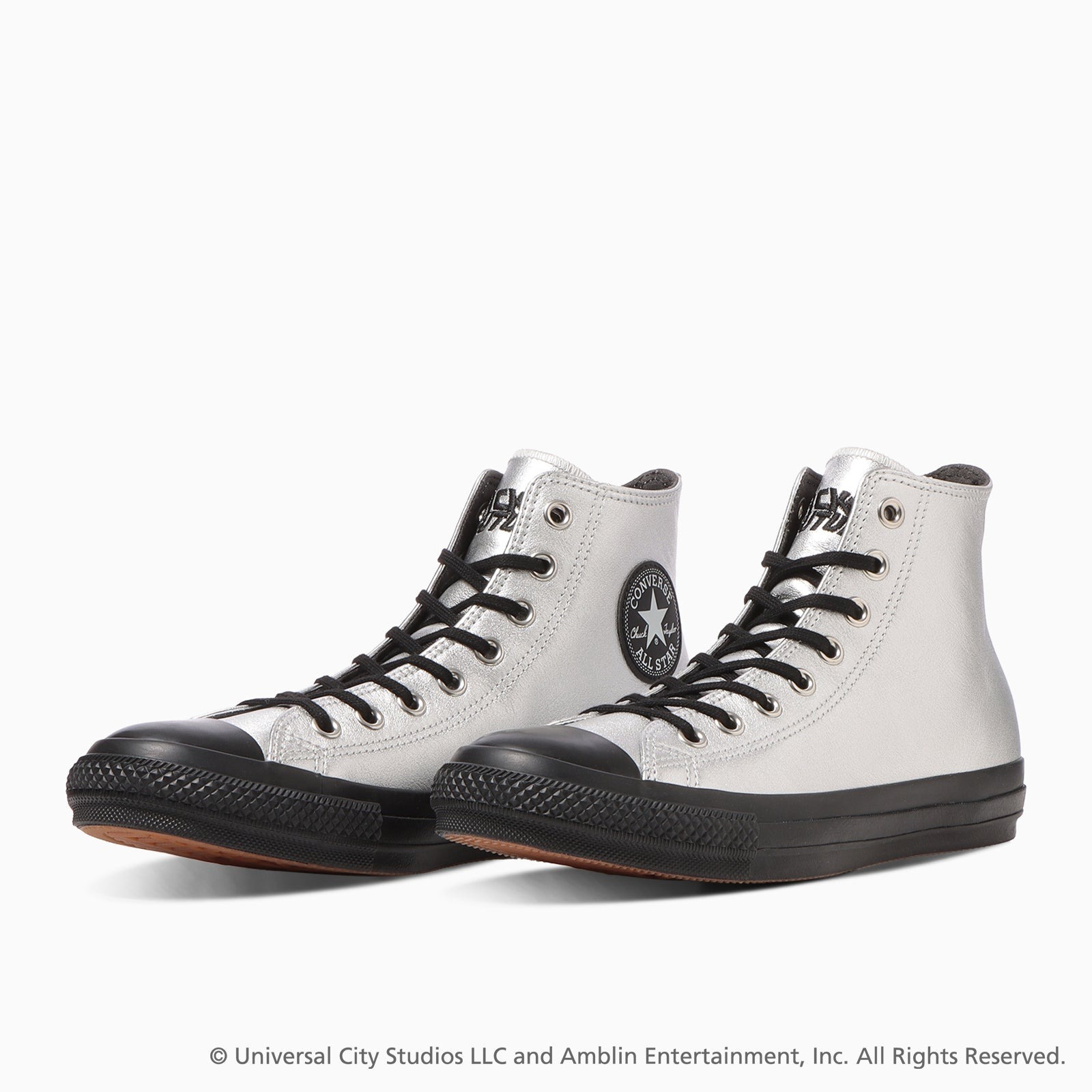 預購┃CONVERSE ALL STAR TM HI X BACK TO THE FUTURE 回到未來 聯名 銀黑 高筒鞋