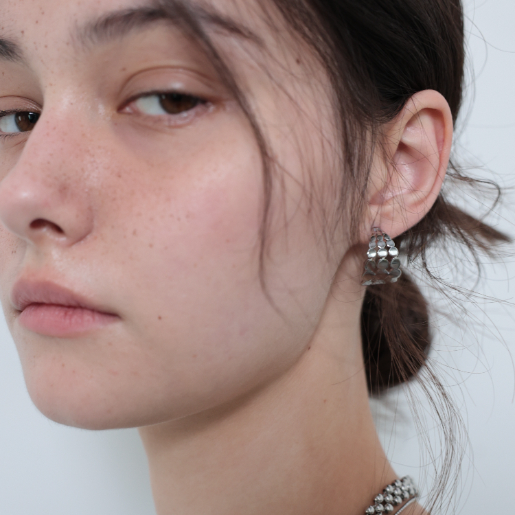 OUS Starstream Earrings 星流耳環 銀