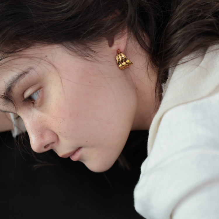 OUS Starstream Earrings 星流耳環 金
