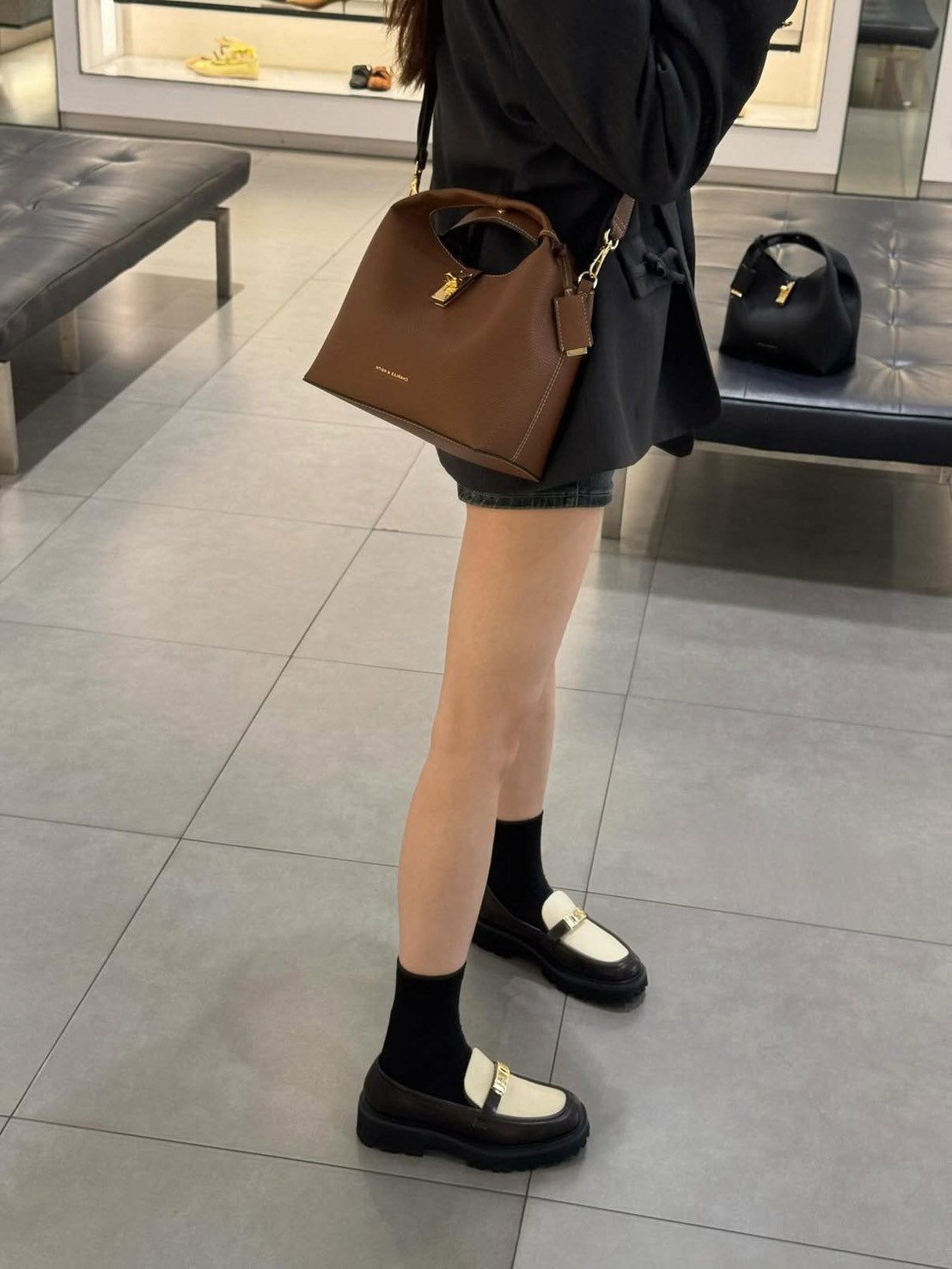<秋冬新款> CHARLES & KEITH 小CK 飯盒包