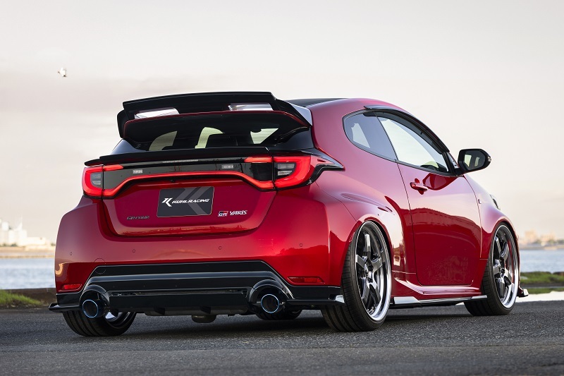 KUHL 尾門尾翼 TOYOTA GR YARIS 2024- 小改款後車