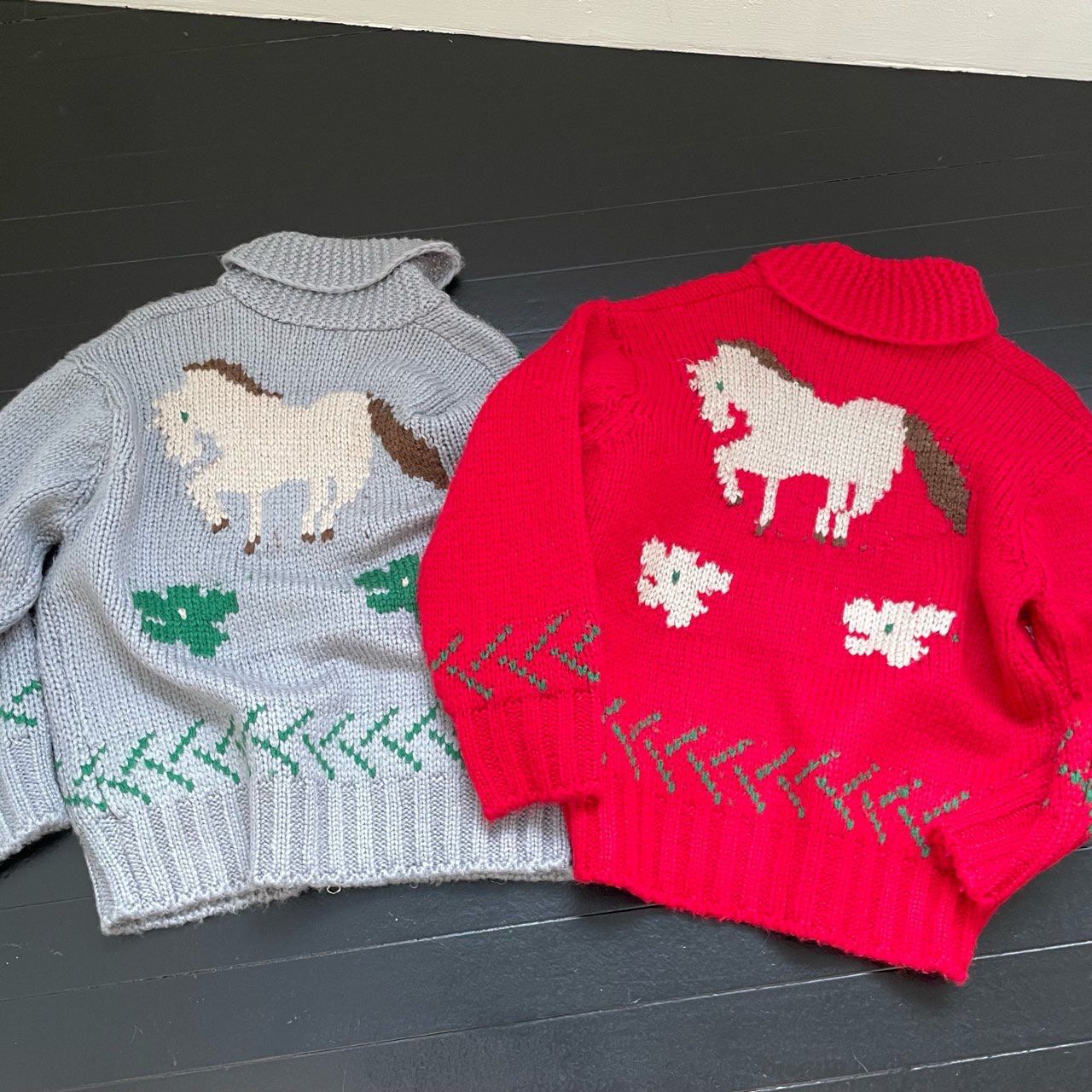 圖案拉鍊針織外套 OREO-133JK