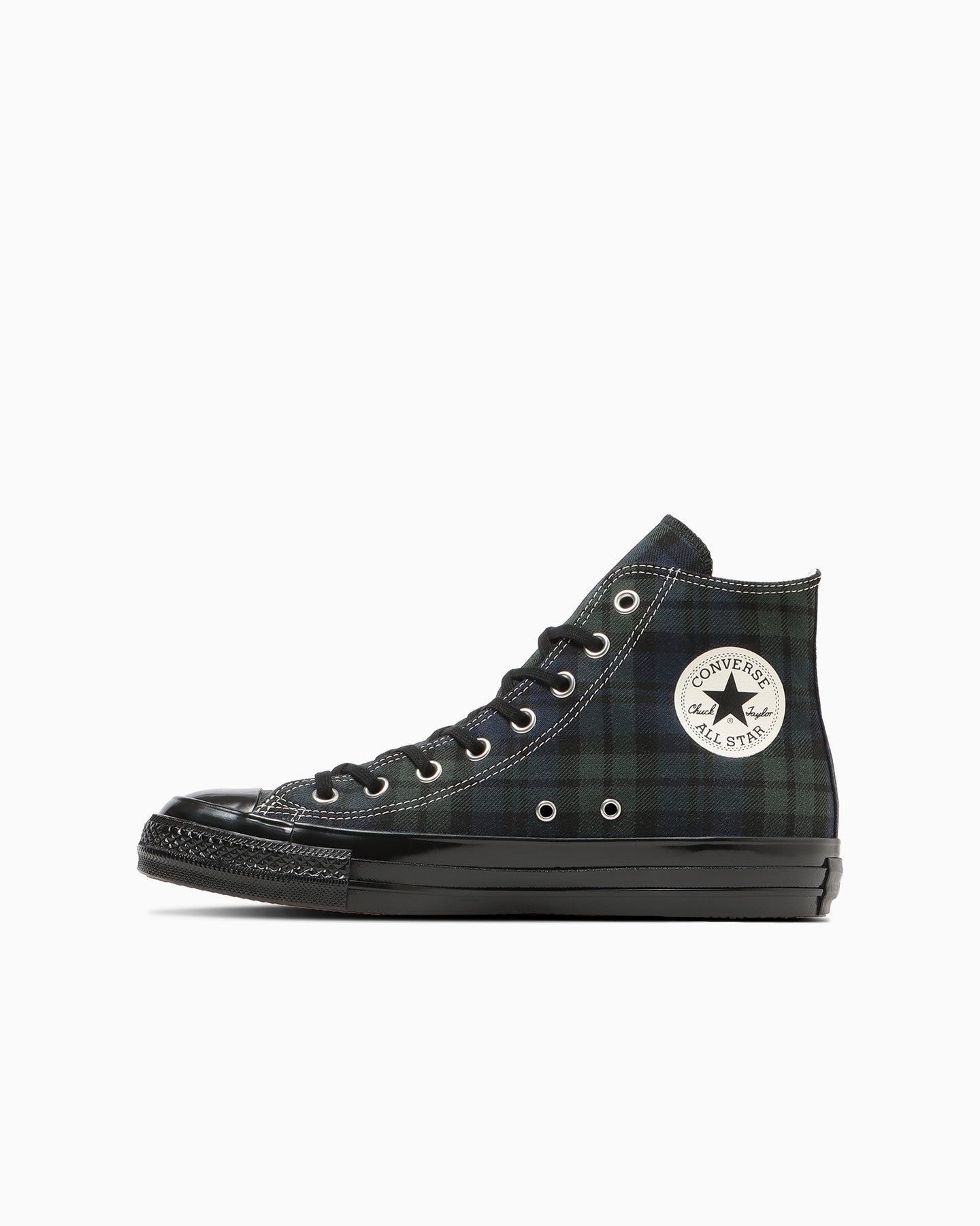 預購┃CONVERSE ALL STAR AGED CK HI 復古 秋冬 格紋 高筒鞋 黑綠