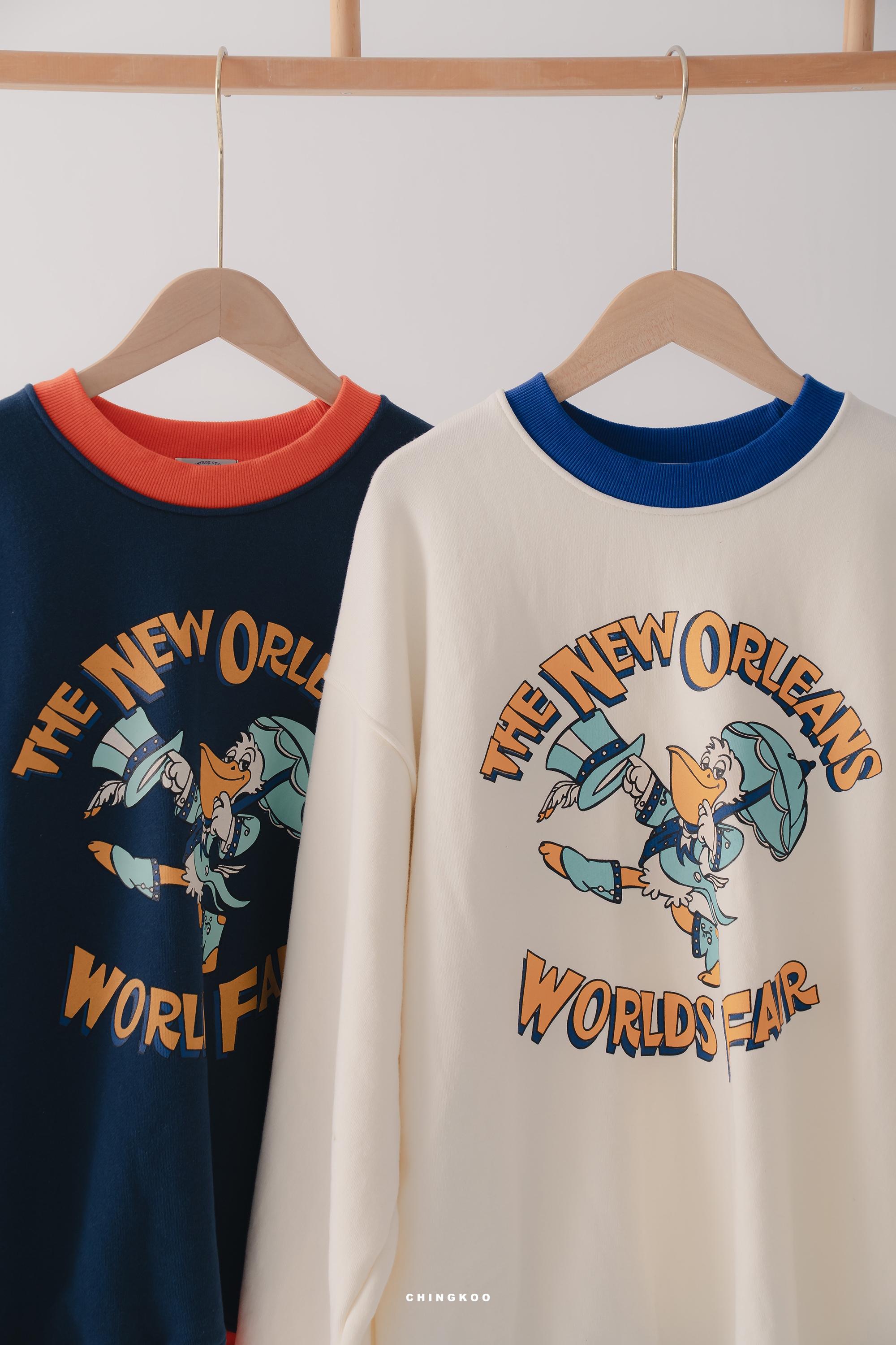 冬・Winter ²｜KOREA復古紳士鴨印大學t 2色