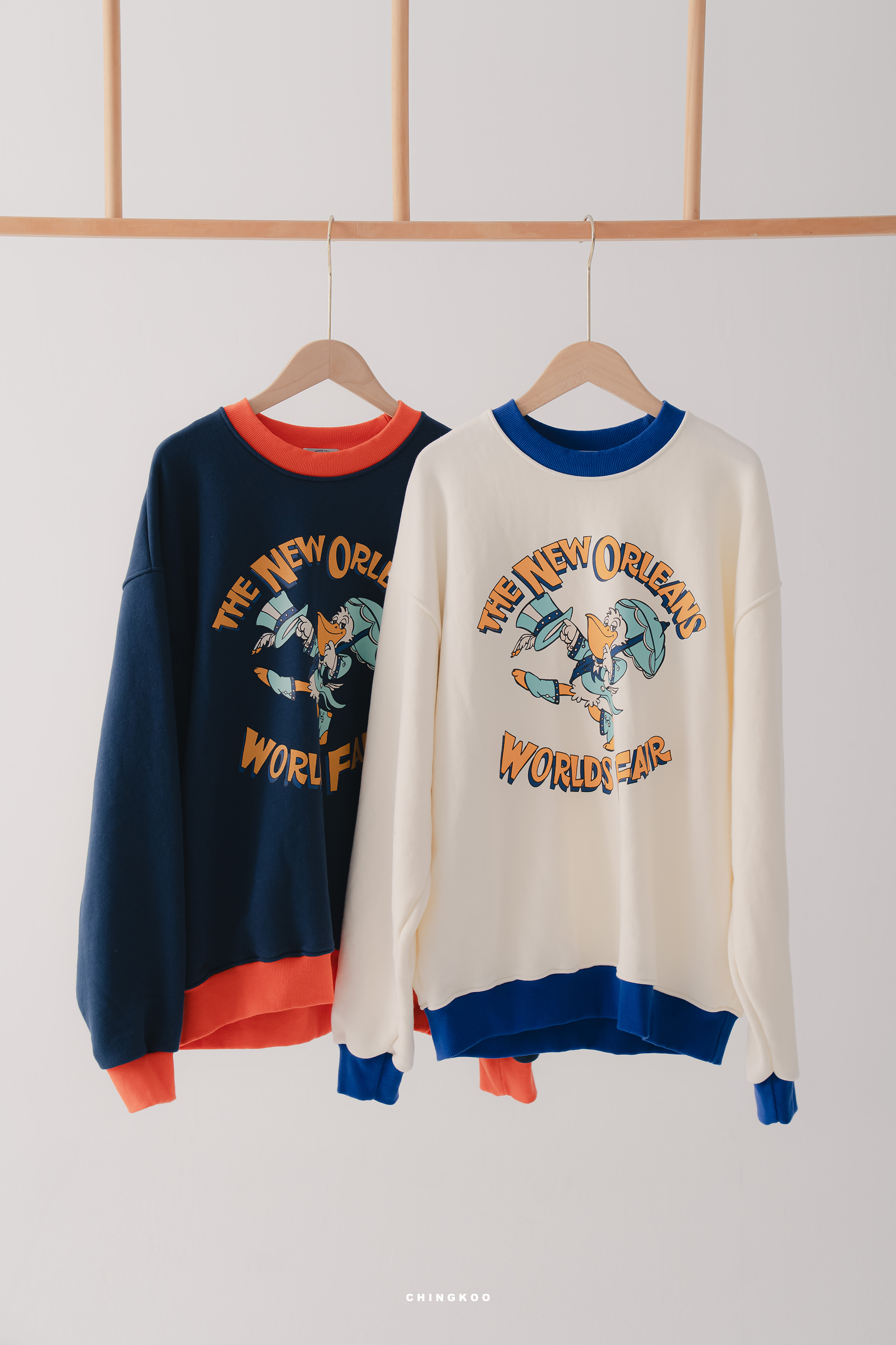 冬・Winter ²｜KOREA復古紳士鴨印大學t 2色