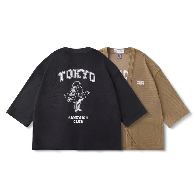 Filter017 B.D.O三明治吉祥物燈芯絨野良罩衫