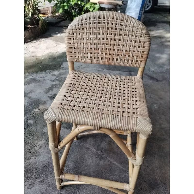 [The Rattan House] Rattan High Stool / Bar Stool /  Kerusi Rotan Tinggi