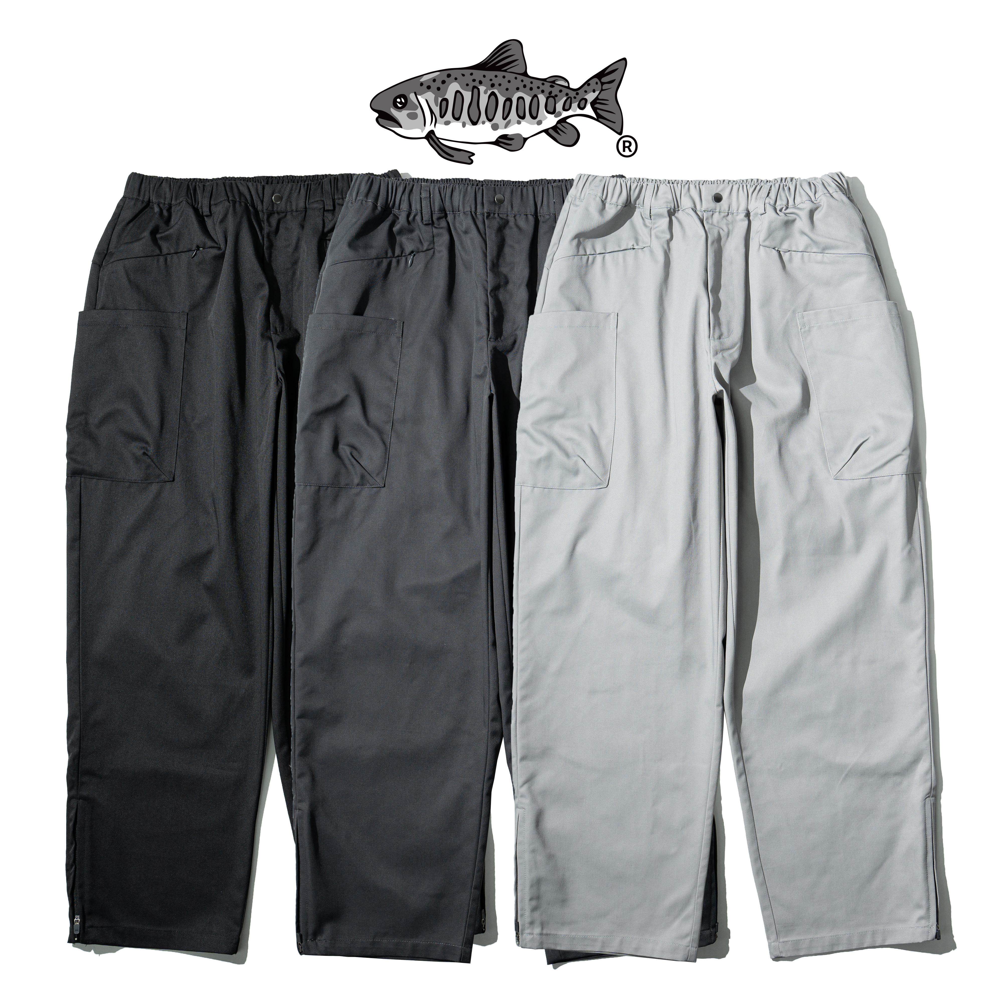 AGILITY Khaki Mountain Pants "嵐" 多口袋 登山長褲 [MWP-S]