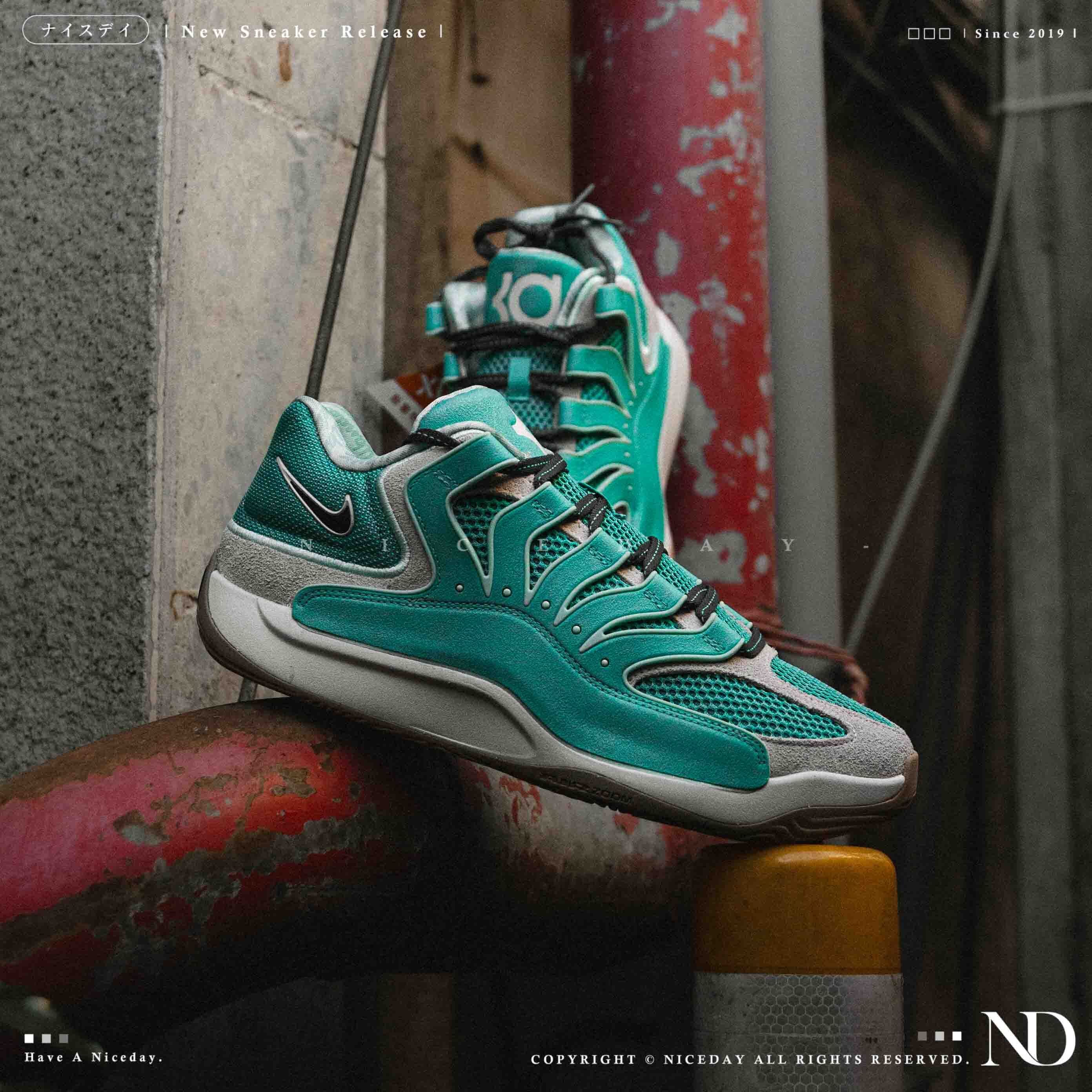 NICEDAY 現貨 Nike KD 18 Mint 薄荷綠 湖水綠 白綠 綠白 籃球鞋 實戰 杜蘭特 HV1991-301