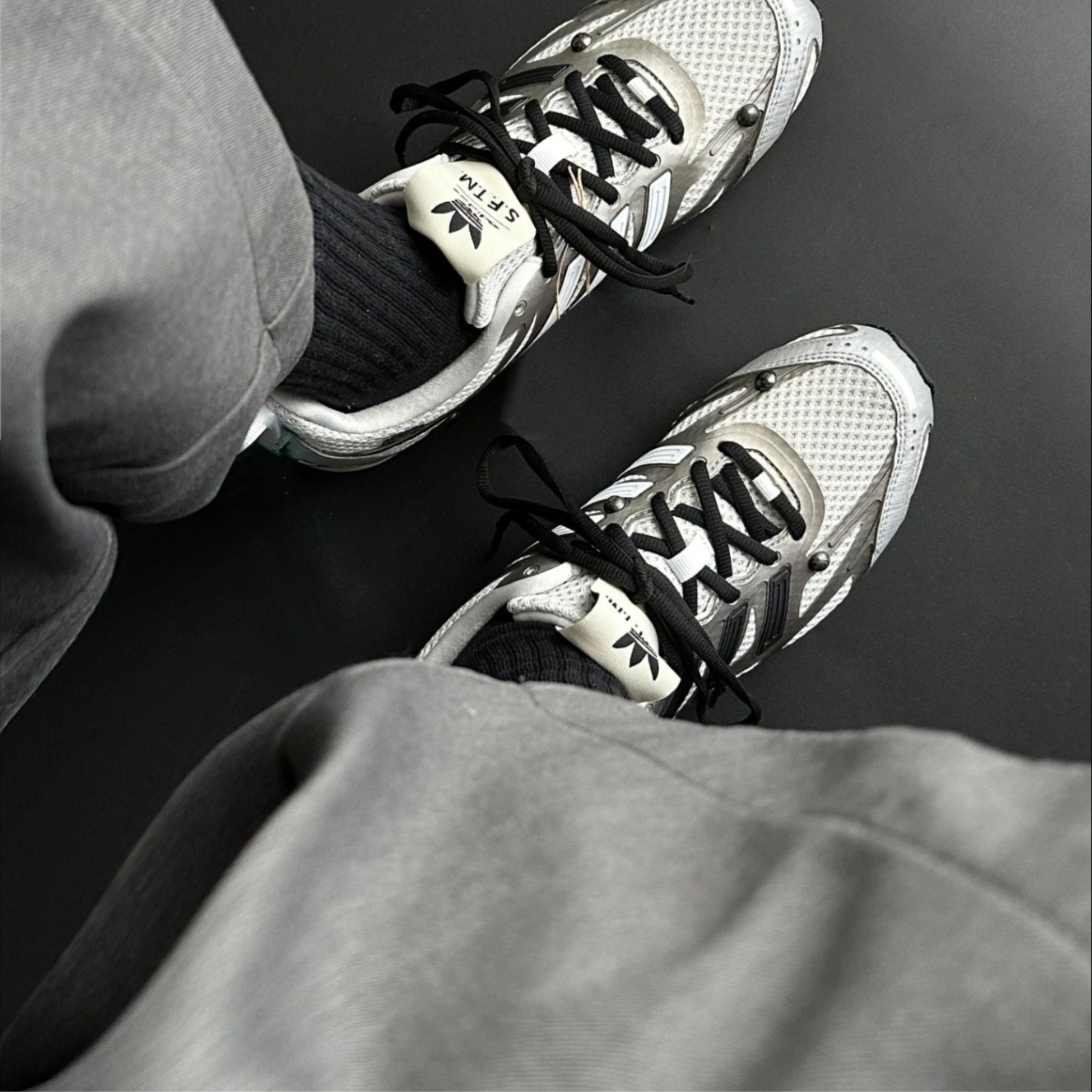 NICEDAY 代購 Song For The Mute x Adidas Originals Adizero 聯名 白 白黑 復古 HP3521