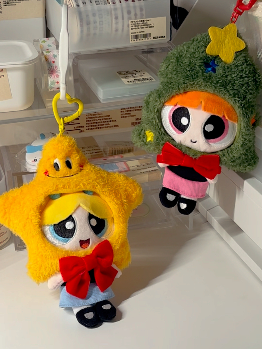 代購-<500元左右交換禮物><正版授權> HUGKIS 飛天小女警 可愛 聖誕節系列 掛件