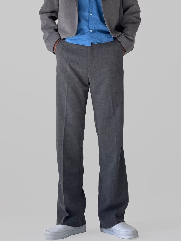 Bijo 隱藏式腰帶西裝褲