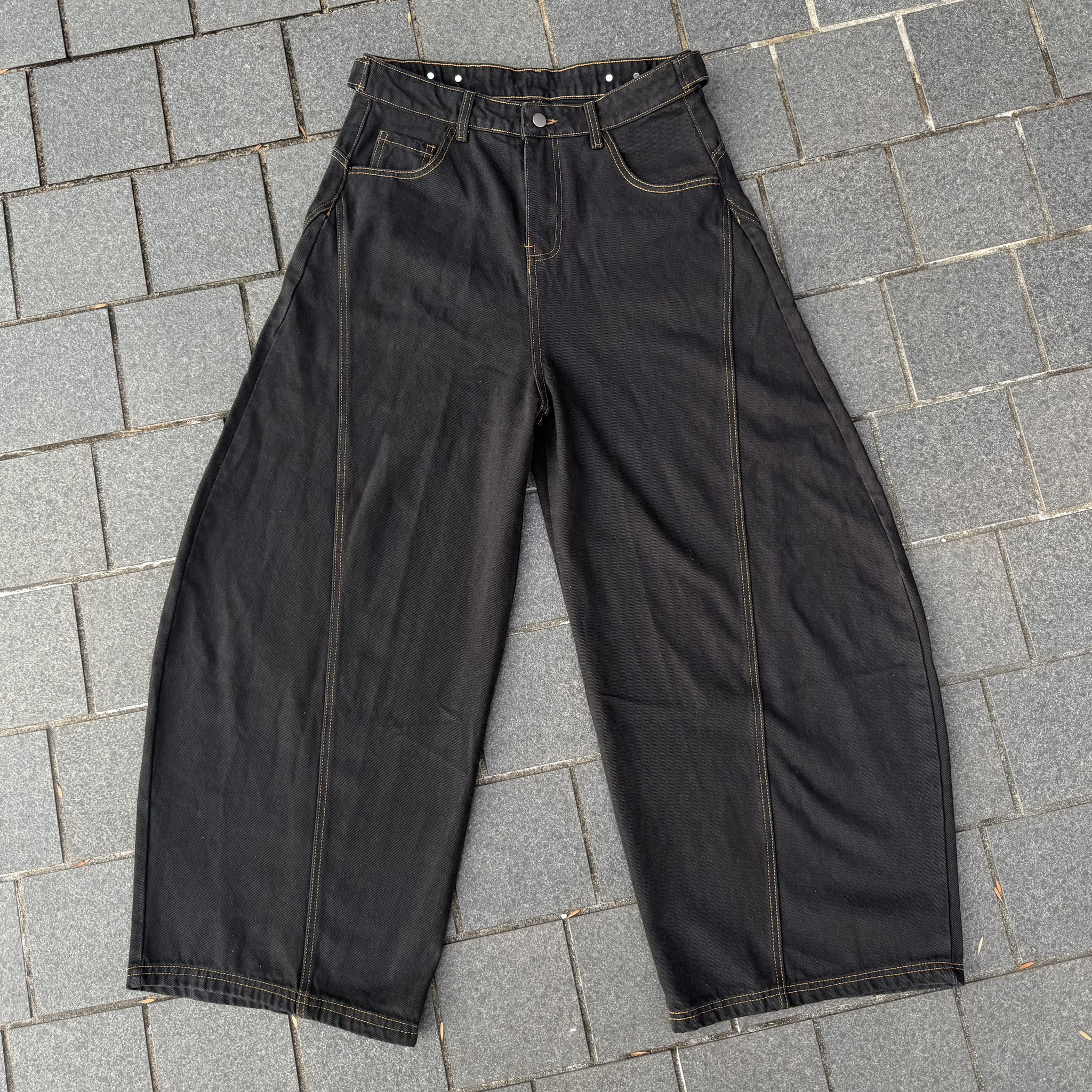 韓版原色彎刀褲