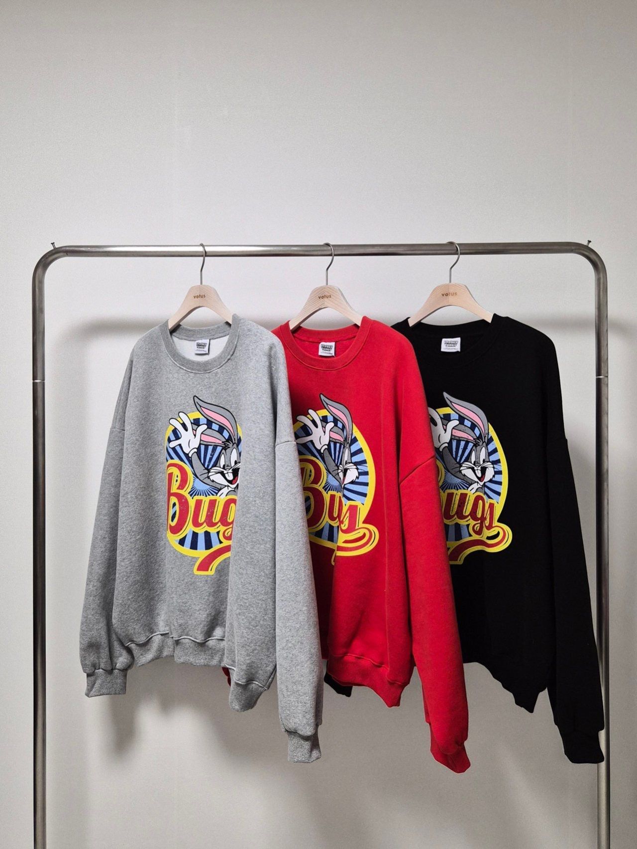 卡通圖案英文字衛衣 Votus-189T