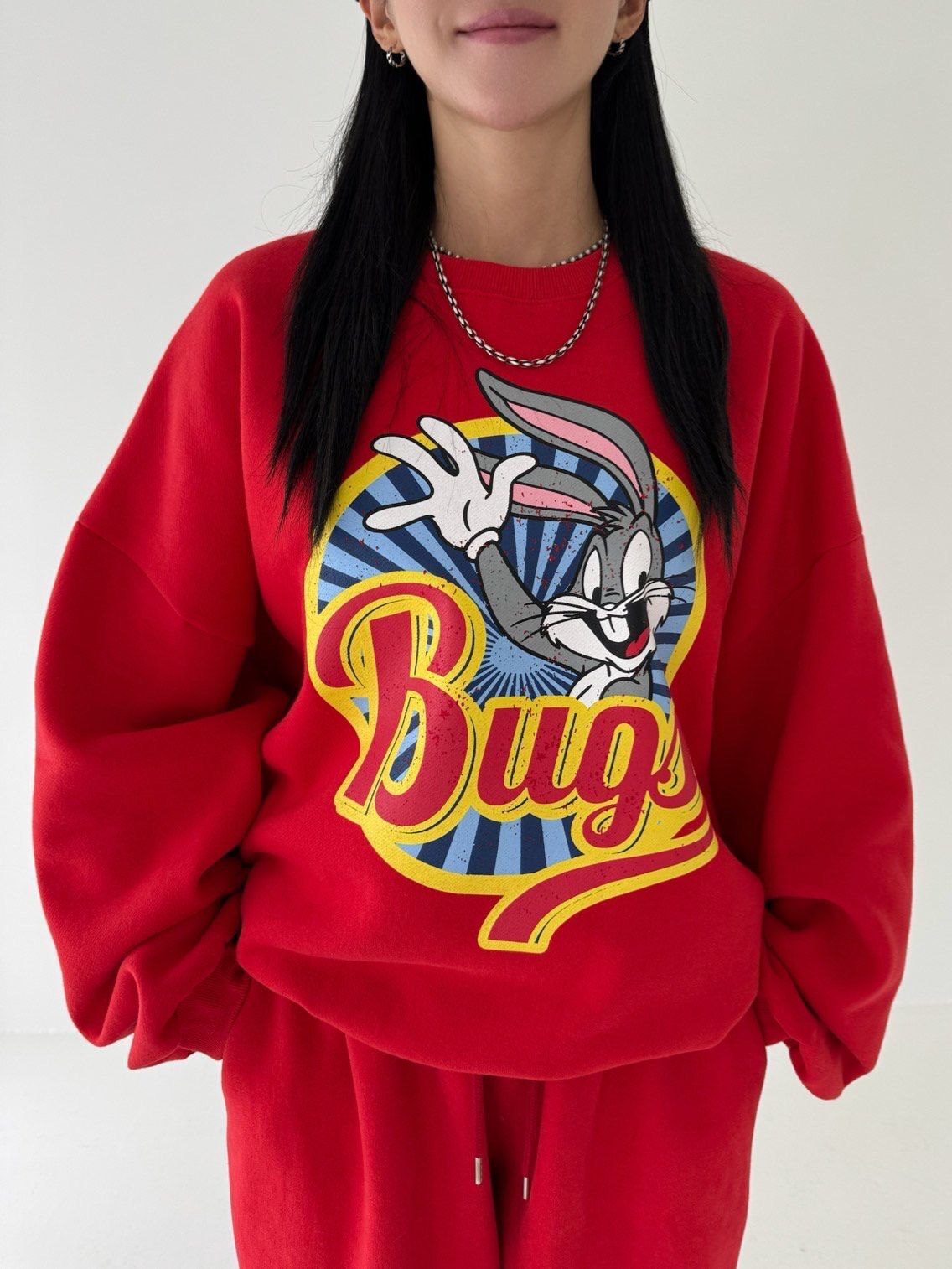 卡通圖案英文字衛衣 Votus-189T