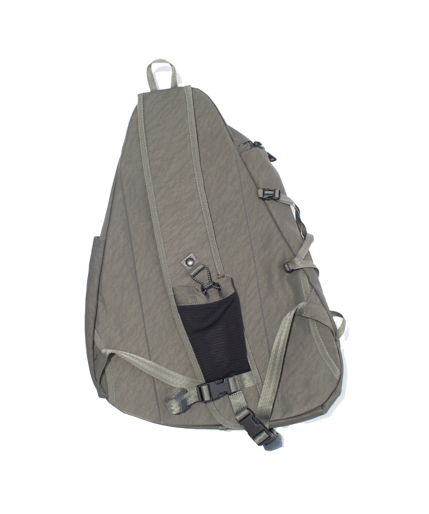 F/CE.｜Textured Twill 3 Points Slinger Bag (Black/Charco