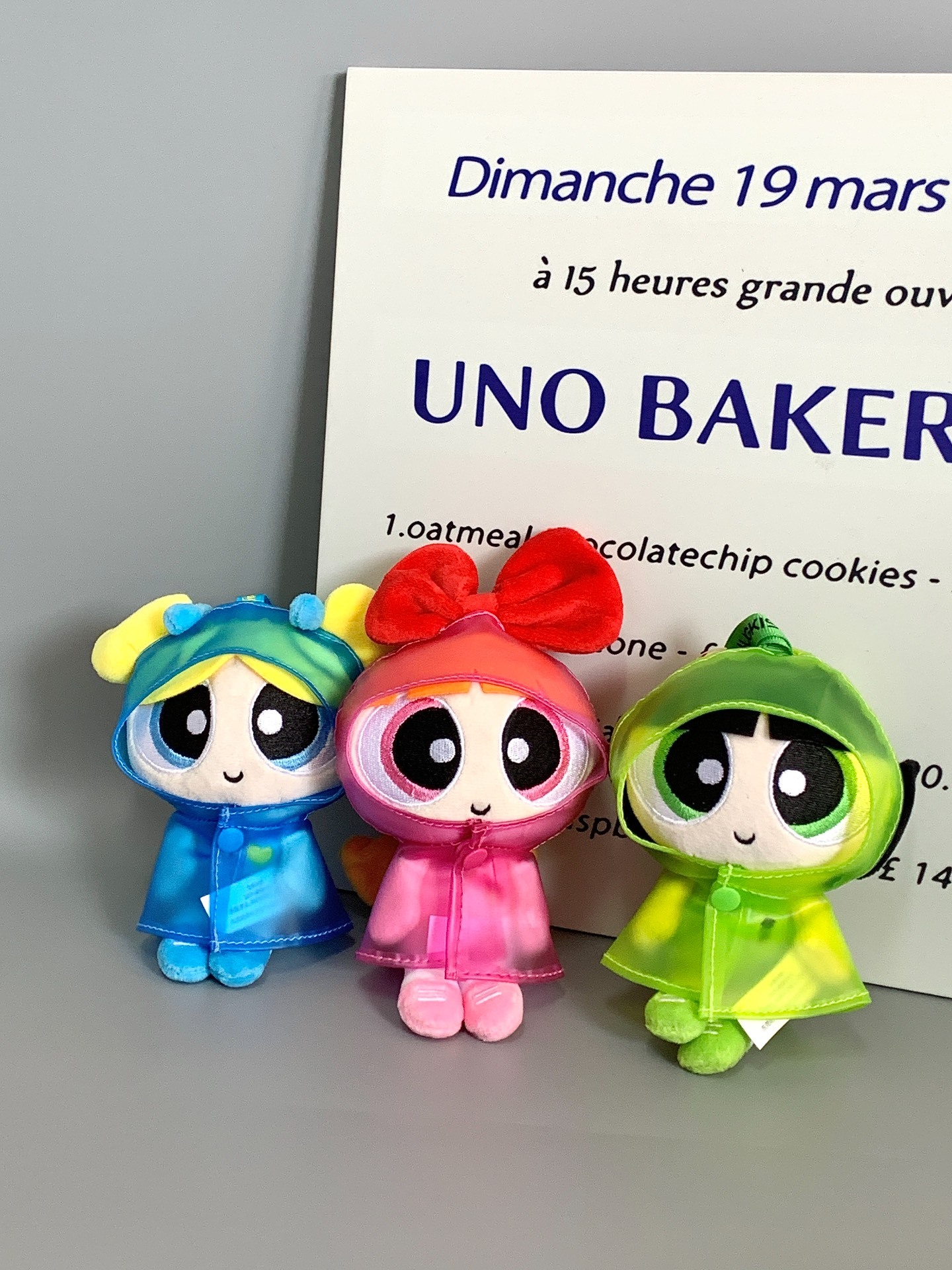 代購-<500元左右交換禮物><正版授權> HUGKIS 飛天小女警 可愛 雨衣系列 掛件