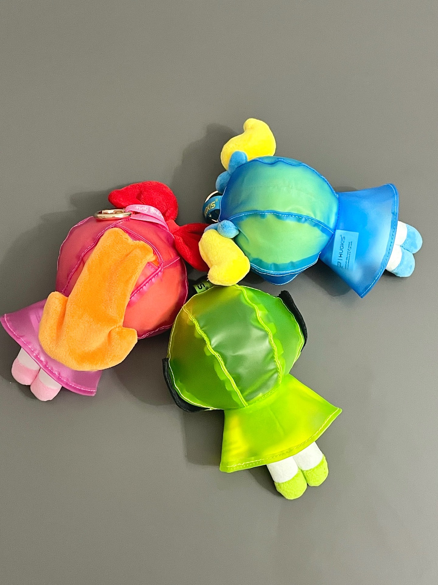 代購-<500元左右交換禮物><正版授權> HUGKIS 飛天小女警 可愛 雨衣系列 掛件