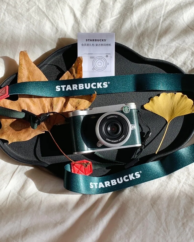 <一台享免運📸✨> 正版授權 Starbucks 星巴克 CCD 復古相機 兩色