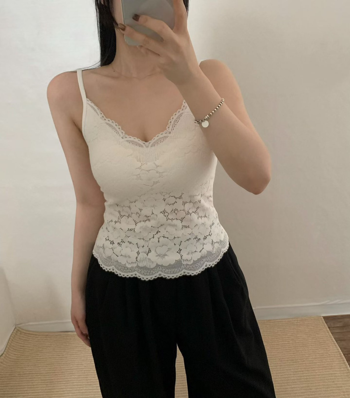 吊帶花朵蕾絲BRA內搭