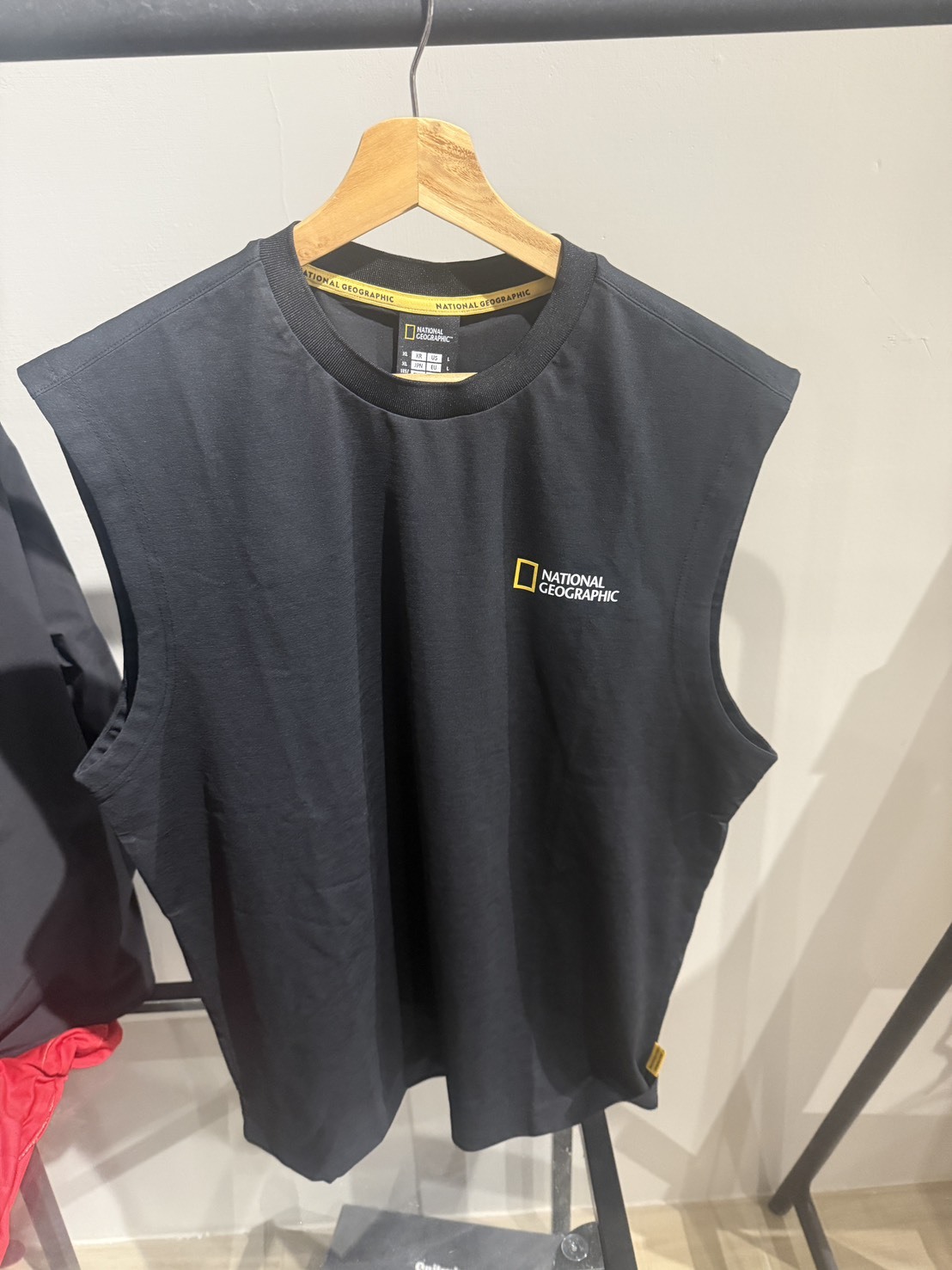 國家地理 海洋圖騰背心 黑色XL