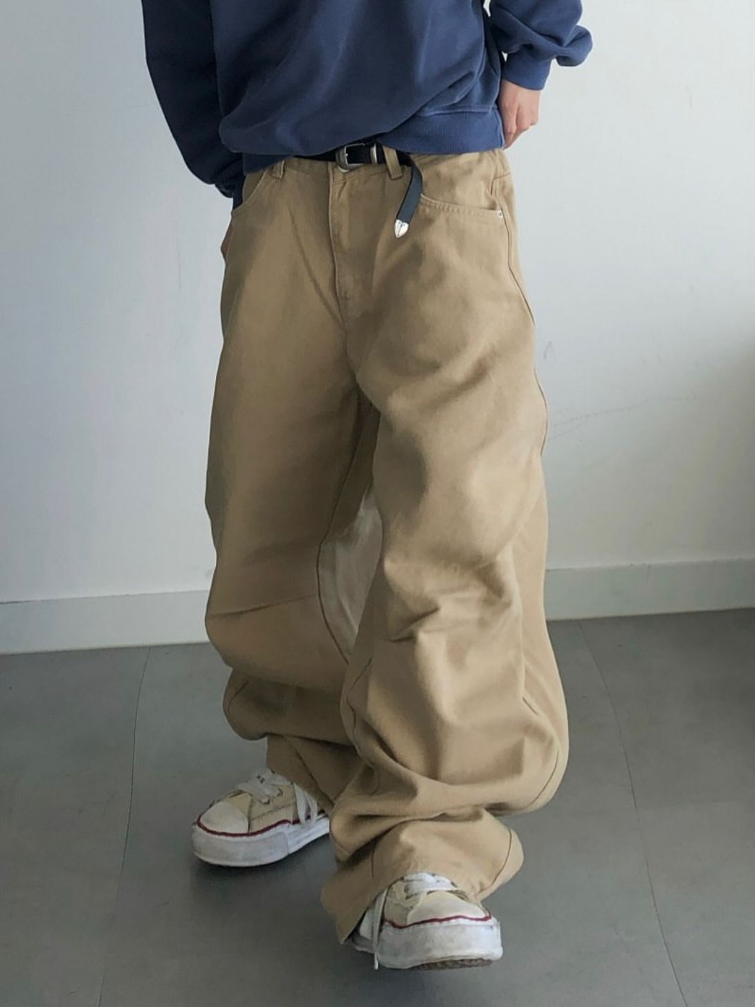 淨色鬆身褲 SENSES-005P