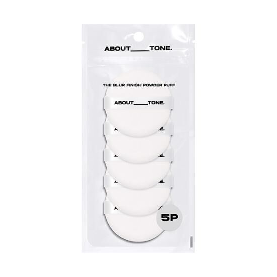 ABOUT TONE 柔焦光感蜜粉專用粉撲 5入