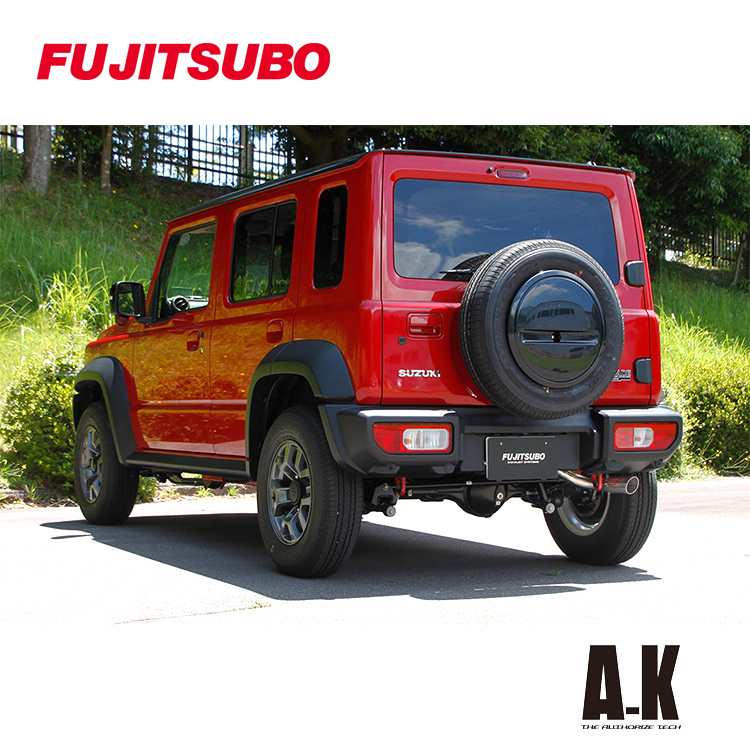 FUJITSUBO A-K 排氣管 SUZUKI JIMNY 五門 JC74W 2024-