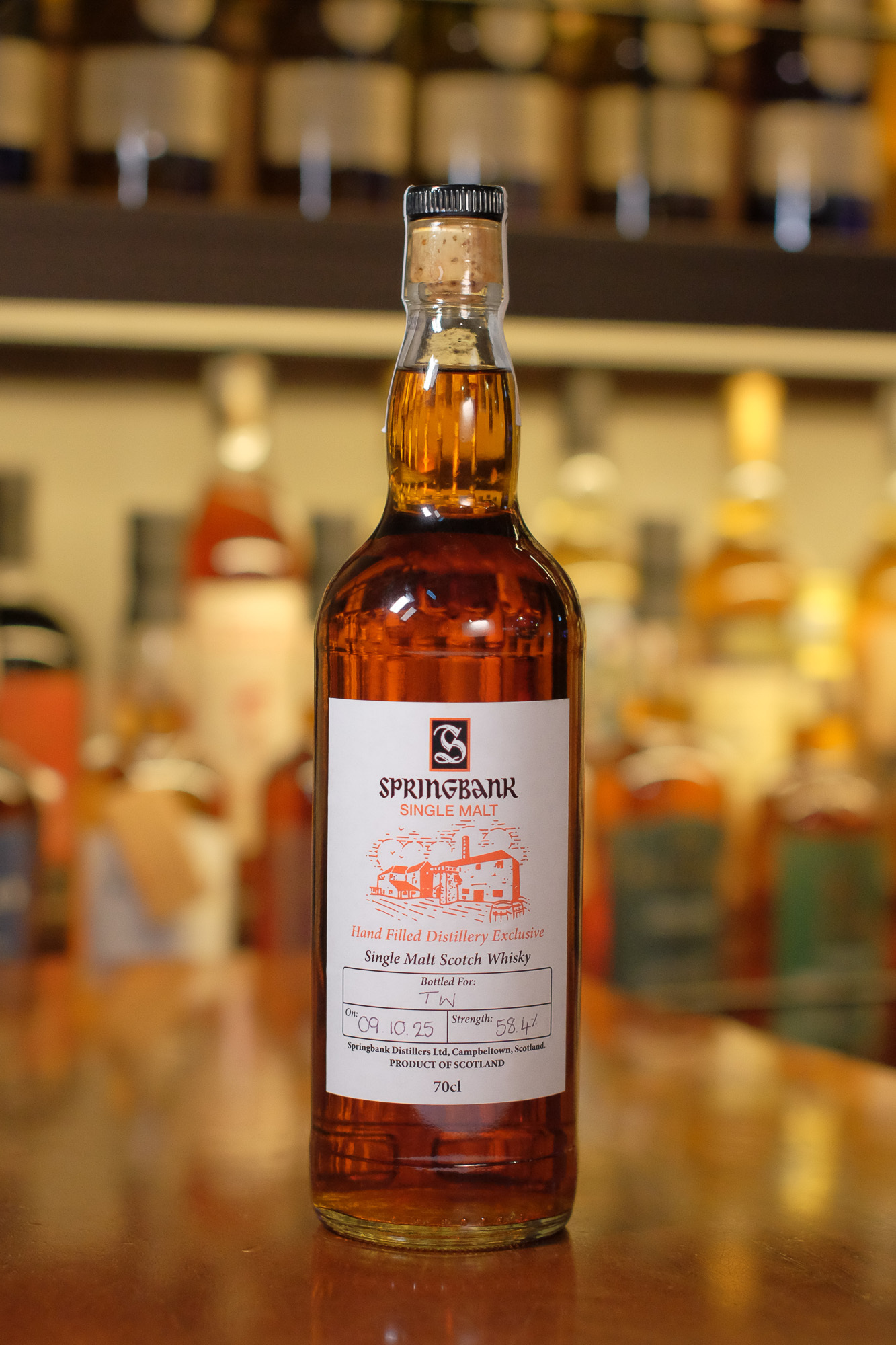 Springbank Hand Filled 10/2025