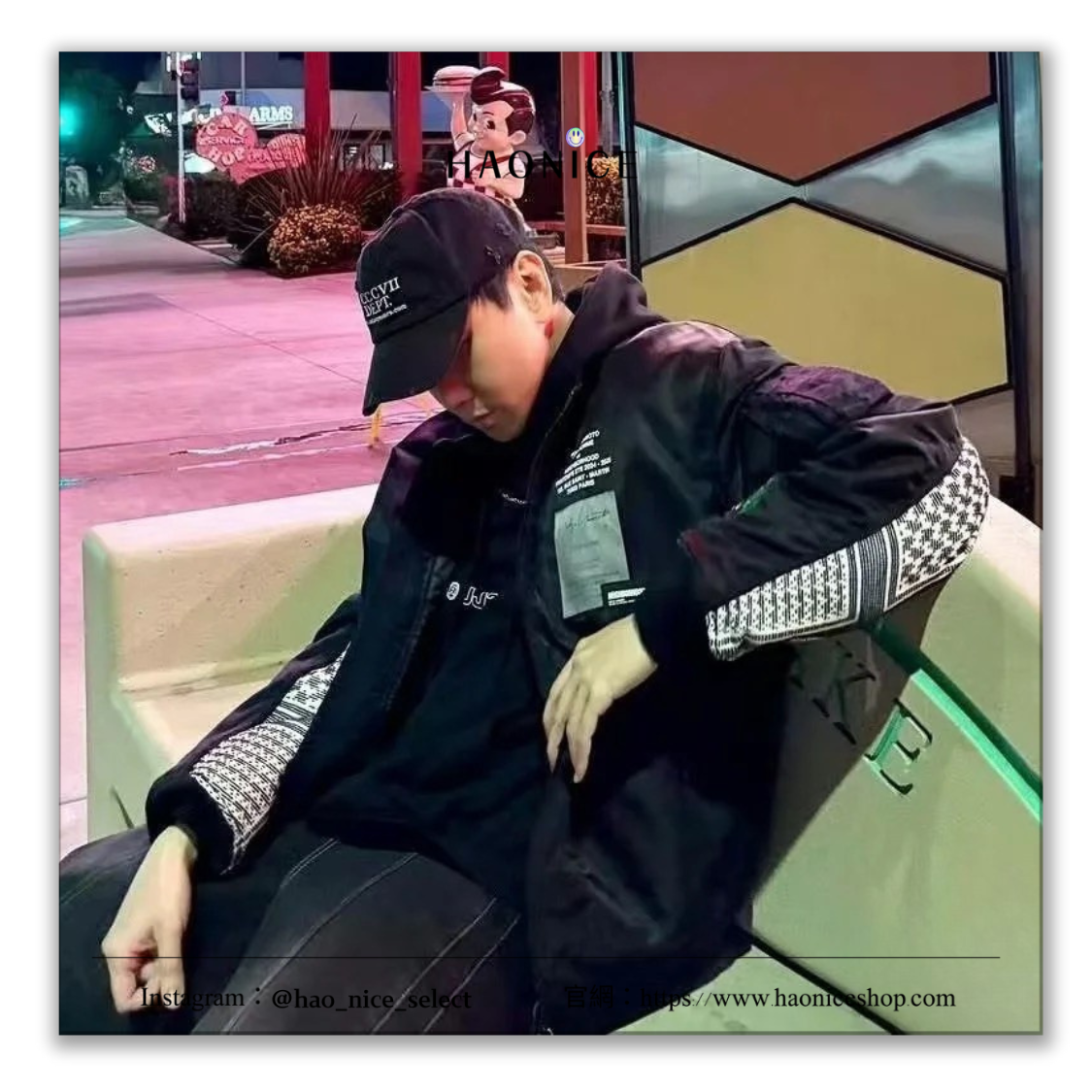 【HAO NICE】山本耀司Neighborhood x Yohji Yamamoto 聯名🔥 MA-1 日系 雙色拼接 飛行外套 長袖夾克