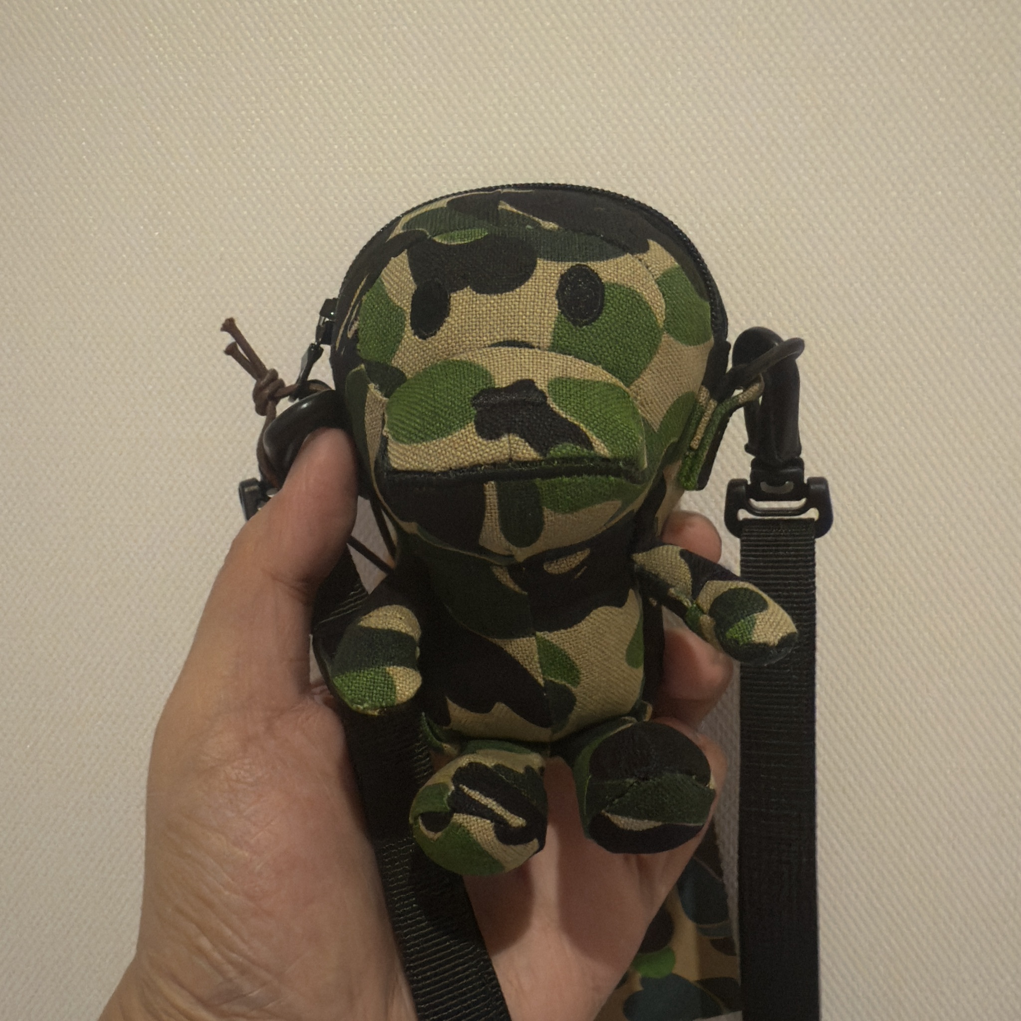 A BATHING APE BAPE BABY MILO MINI CROSS BAG 迷彩 迷你 造型包