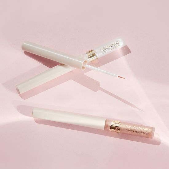 CEZANNE 輕柔水光亮片眼線液【2款色號】