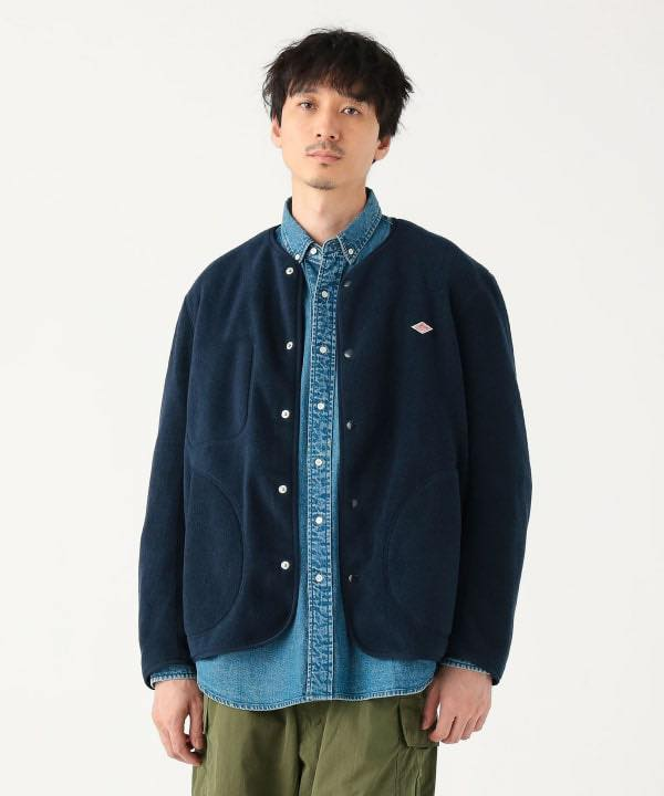 日本 DANTON × BEAMS｜別注無領刷毛外套