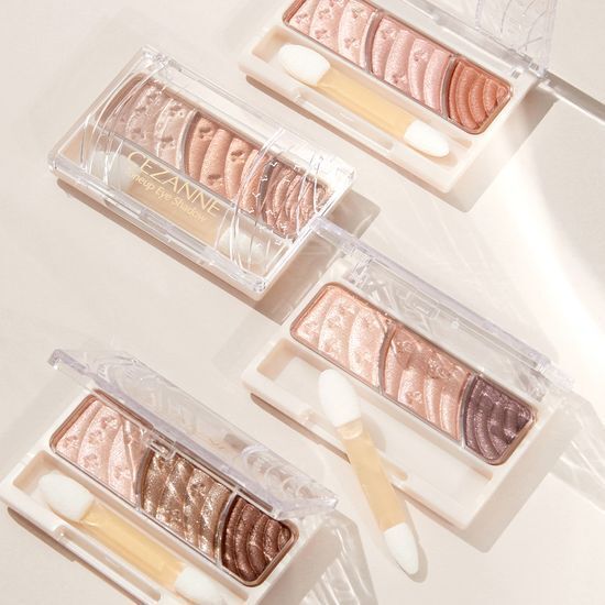 CEZANNE 柔光三色眼影盤【4款色號】