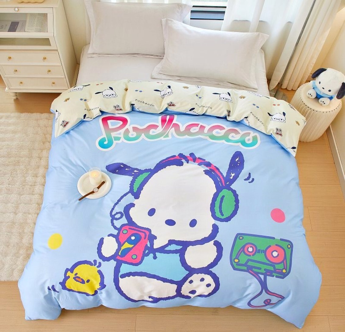 PC狗 Sanrio |數碼印花全棉被套