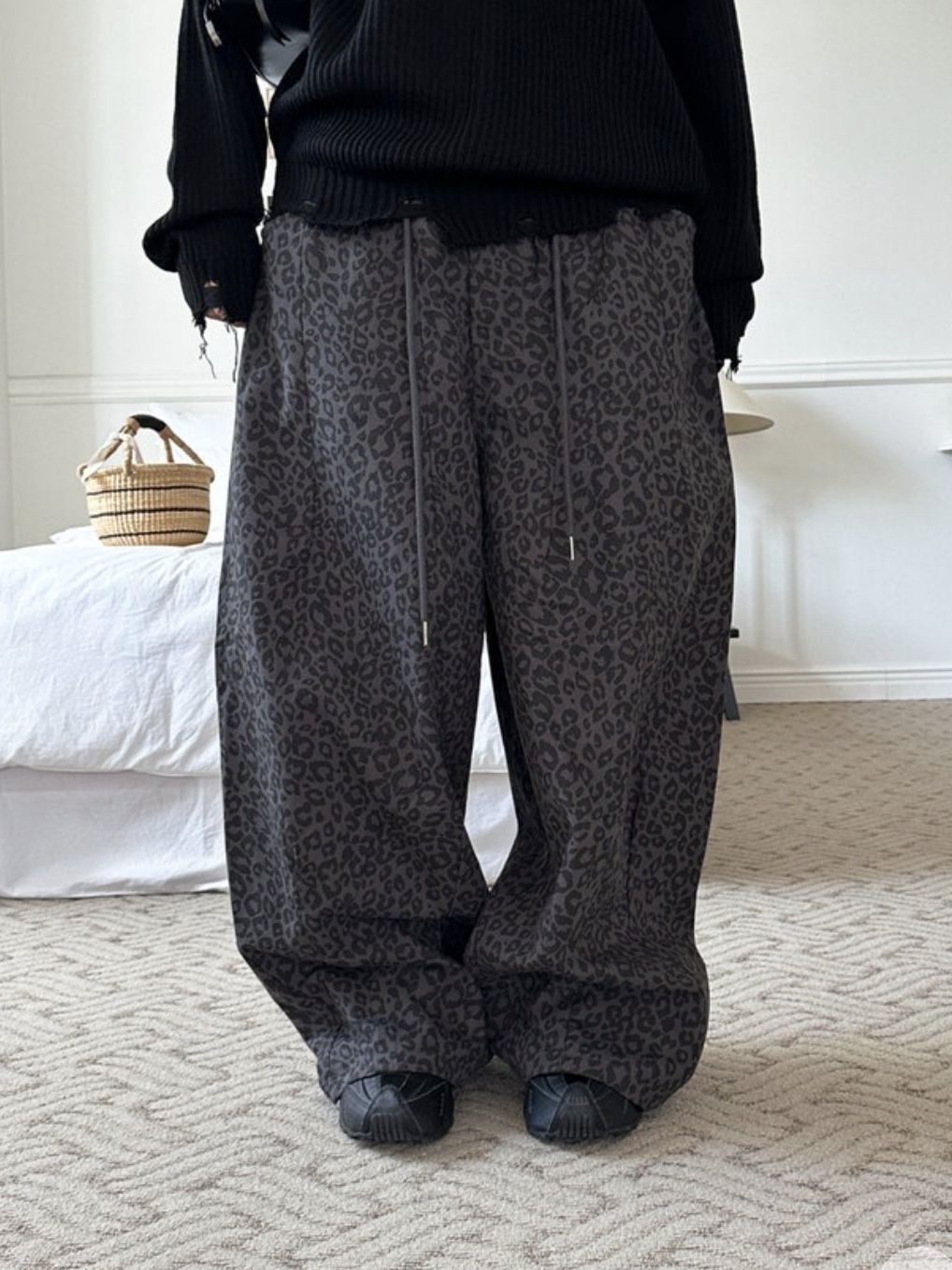 豹紋鬆身褲 COSTES-041P