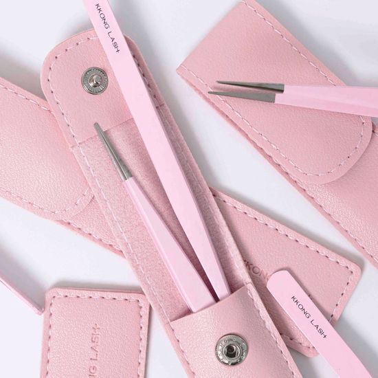 KKONGLASH 專業假睫毛鑷子【2款款式】