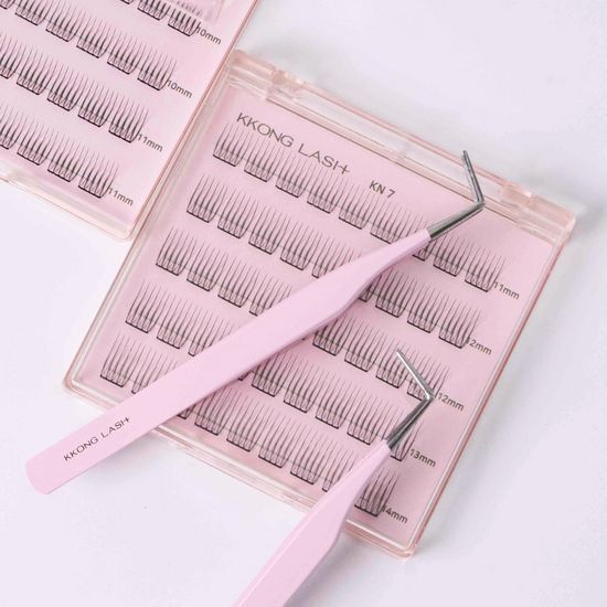 KKONGLASH 專業假睫毛鑷子【2款款式】
